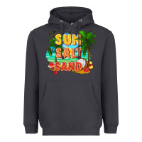 Smoke Sun salt sand Heavyweight Hoodie - FaDigitalArtStudio