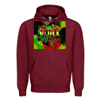 Burgundy i am black history tumbler cowgirl Zipper Hoodie - CowGirlArtShop
