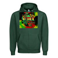 Sports Green i am black history tumbler cowgirl Zipper Hoodie - CowGirlArtShop