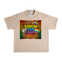 French Oak I'm The Rainbow Sheep Of The Family Tumbler Urban Heavy Tee - BundleAndBundleShop