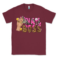 Burgundy nail boss bbs Classic Tee - BundleAndBundleShop