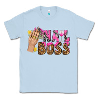 Dusty Blue nail boss bbs Classic Tee - BundleAndBundleShop