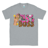 Heather Grey nail boss bbs Classic Tee - BundleAndBundleShop