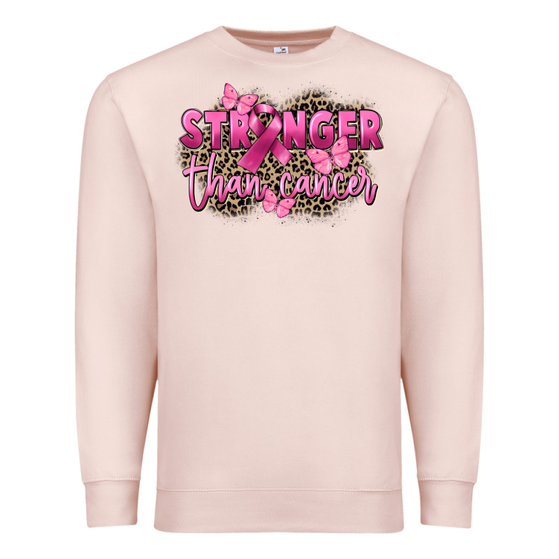 Stronger Than Cancer Premium Sweatshirt by FaDigitalArtStudio | Teevron