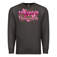 Smoke Stronger than Cancer Premium Sweatshirt - FaDigitalArtStudio