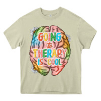 Mossy going to therapy is cool Heavy Core Tee - NancyCooperArtShop