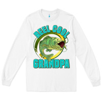 White reel cool grandpa Long Sleeve Tee - Jasminsmagicworld