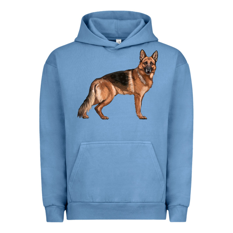 German Shepherd Dog Illustrations Urban Hoodie by LillyAllenDesigns | Teevron