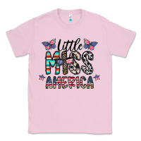 Bubblegum Pink little miss america Classic Tee - CowhideDigitalArt