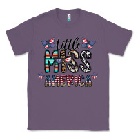 Lavender little miss america Classic Tee - CowhideDigitalArt