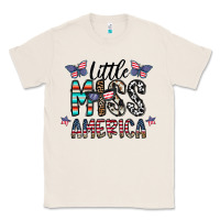 Natural little miss america Classic Tee - CowhideDigitalArt