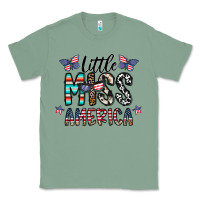 Sage little miss america Classic Tee - CowhideDigitalArt
