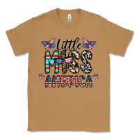 Toasted Coconut little miss america Classic Tee - CowhideDigitalArt