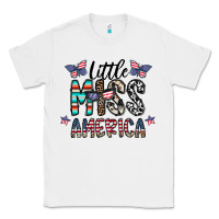 White little miss america Classic Tee - CowhideDigitalArt