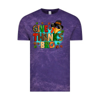 Cloud Purple give thanks bro Vintage Tee - MaliasSmallBusiness