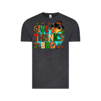 Vintage Black give thanks bro Vintage Tee - MaliasSmallBusiness
