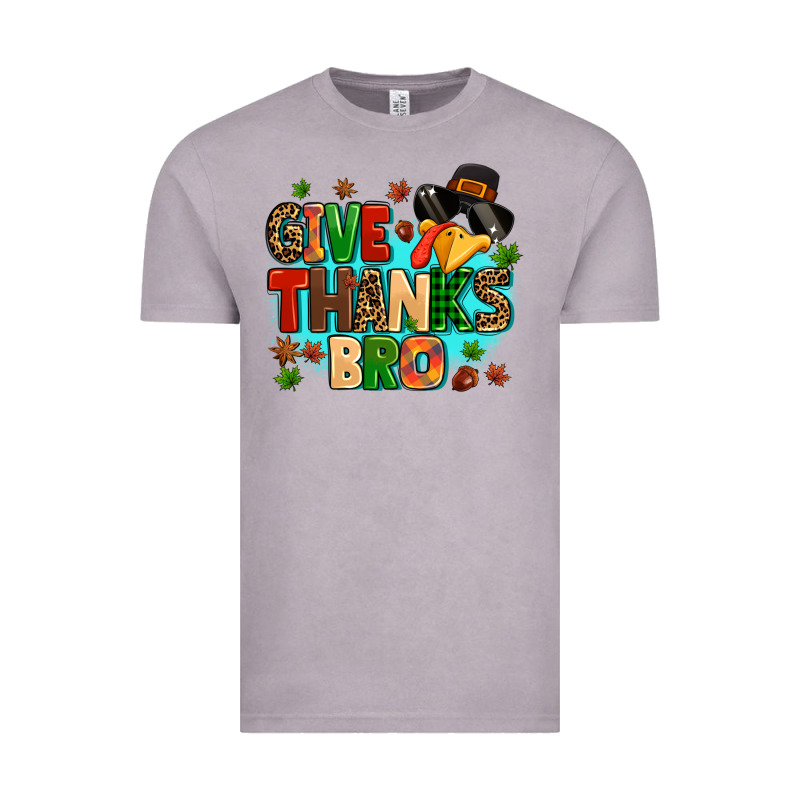 Give Thanks Bro Vintage Tee by MaliasSmallBusiness | Teevron