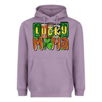 Lavender St. Patrick's lucky mama Heavyweight Hoodie - OliviaCreatesArt