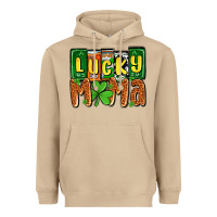 Mushroom St. Patrick's lucky mama Heavyweight Hoodie - OliviaCreatesArt