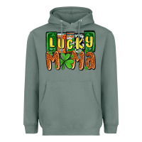 Sage St. Patrick's lucky mama Heavyweight Hoodie - OliviaCreatesArt