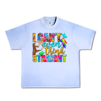 Grape Ice LGBTQ I Can't Even Think Straight Urban Heavy Tee - BundleAndBundleShop