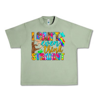 Oil Green LGBTQ I Can't Even Think Straight Urban Heavy Tee - BundleAndBundleShop