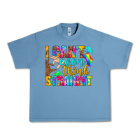 Pebble Blue LGBTQ I Can't Even Think Straight Urban Heavy Tee - BundleAndBundleShop