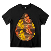Black Fall Teardrop Heavy Core Tee - LillyAllenDesigns