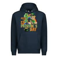 Navy My first St. Patrick's Day Premium Hoodie - CowGirlArtShop