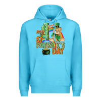Ocean Blue My first St. Patrick's Day Premium Hoodie - CowGirlArtShop