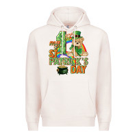 Pale Pink My first St. Patrick's Day Premium Hoodie - CowGirlArtShop