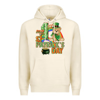 Tofu My first St. Patrick's Day Premium Hoodie - CowGirlArtShop