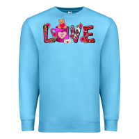 Ocean Blue Love Coffee Mug Valentines Day Premium Sweatshirt - FaDigitalArtStudio