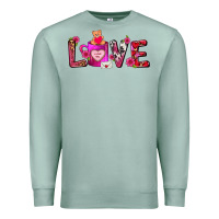 Seafoam Love Coffee Mug Valentines Day Premium Sweatshirt - FaDigitalArtStudio