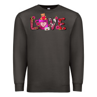 Smoke Love Coffee Mug Valentines Day Premium Sweatshirt - FaDigitalArtStudio