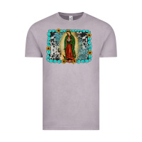 Vintage Zinc Gemstone our lady of Guadalupe Vintage Tee - JahusDesignShop