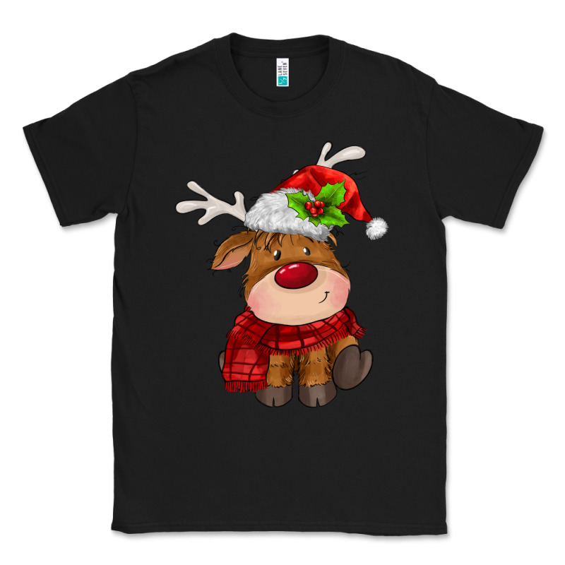 Christmas Baby Deer Classic Tee by MaliasSmallBusiness | Teevron