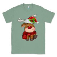 Sage christmas baby deer Classic Tee - MaliasSmallBusiness