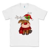 White christmas baby deer Classic Tee - MaliasSmallBusiness