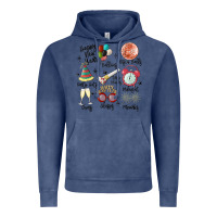 Vintage Denim happy new year Vintage Hoodie - MaliasSmallBusiness