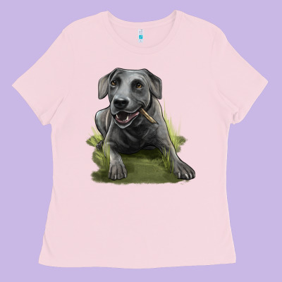 Texas Blue Lacy Dog Ladies Tee Designed By Lillyallendesigns