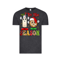 Vintage Black tis the season Vintage Tee - MaliasSmallBusiness