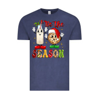 Vintage Denim tis the season Vintage Tee - MaliasSmallBusiness