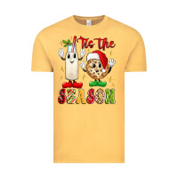 Vintage Mustard tis the season Vintage Tee - MaliasSmallBusiness