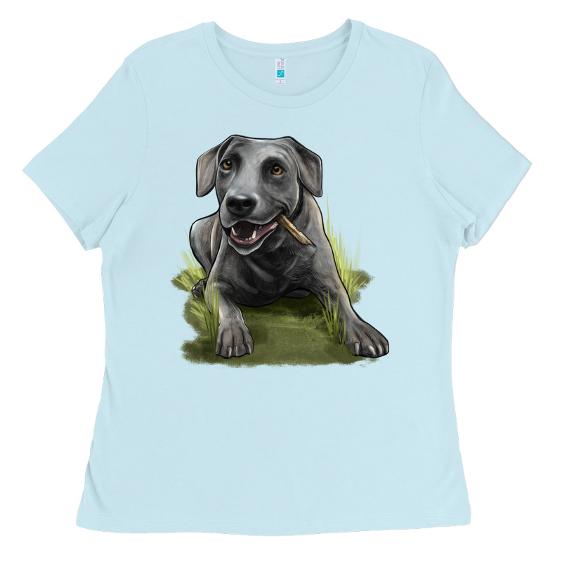 Texas Blue Lacy Dog Ladies Tee by LillyAllenDesigns | Teevron