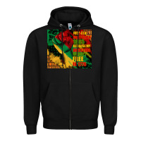 Black juneteenth 1865 because my ancestors werent free in 1776 tumbler Zipper Hoodie - CowGirlArtShop