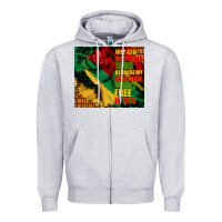 Heather Grey juneteenth 1865 because my ancestors werent free in 1776 tumbler Zipper Hoodie - CowGirlArtShop