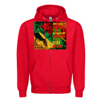 Red juneteenth 1865 because my ancestors werent free in 1776 tumbler Zipper Hoodie - CowGirlArtShop