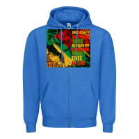 True Royal juneteenth 1865 because my ancestors werent free in 1776 tumbler Zipper Hoodie - CowGirlArtShop