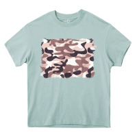 Arona milky camouflage Heavy Core Tee - BarkalooDesign